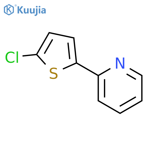 Pyridine, 2-(5-chloro-2-thienyl)- structure