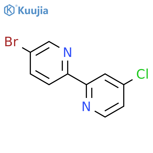 2,2'-Bipyridine, 5'-bromo-4-chloro- structure