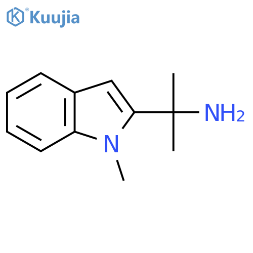 2-(1-methyl-1H-indol-2-yl)propan-2-amine structure