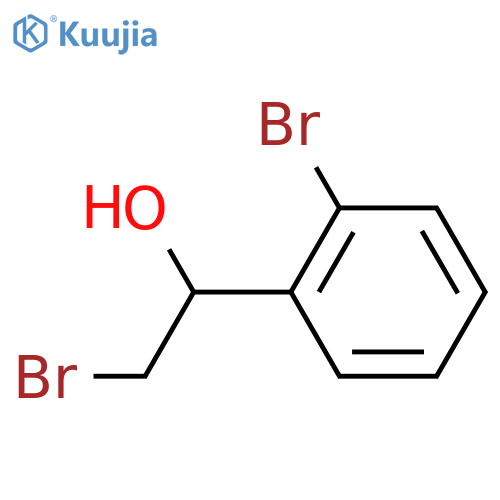 2-bromo-1-(2-bromophenyl)ethan-1-ol structure
