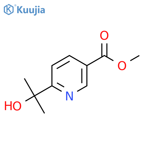 methyl 6-(2-hydroxypropan-2-yl)pyridine-3-carboxylate structure