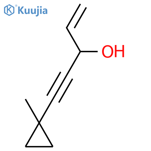 1-Penten-4-yn-3-ol,5-(1-methylcyclopropyl)- structure