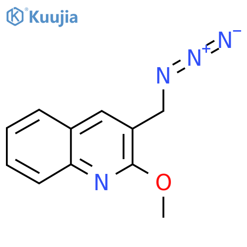 3-(azidomethyl)-2-methoxyquinoline structure