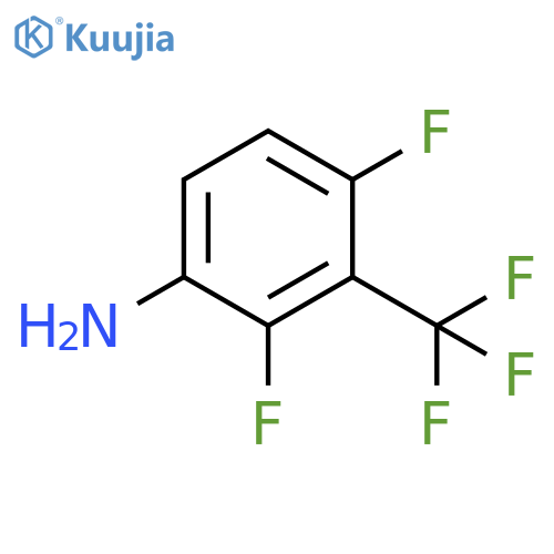 2,4-Difluoro-3-(trifluoromethyl)aniline structure