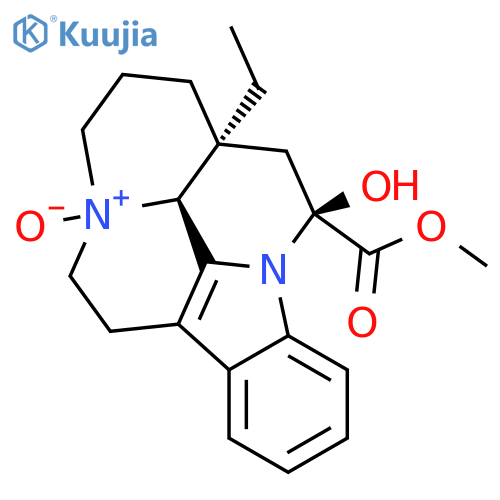 (-)-vincamine N-oxide structure