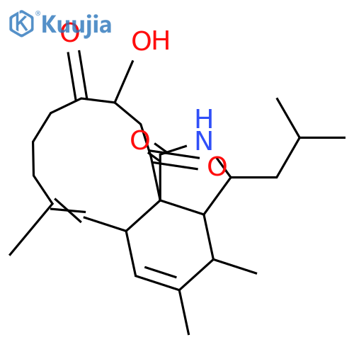 Aspochalasin C; 19,20-Dihydro, 17-deoxy, 19ξ-hydroxy, 18-ketone structure