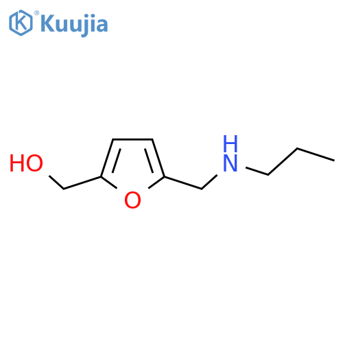 {5-(propylamino)methylfuran-2-yl}methanol structure