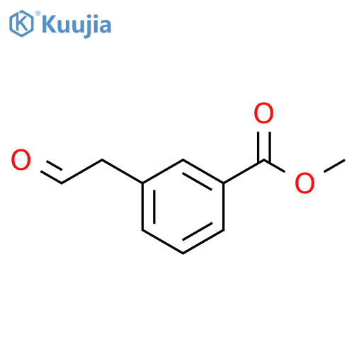 Methyl 3-(2-oxoethyl)benzoate structure