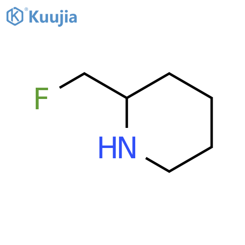 2-(Fluoromethyl)piperidine structure