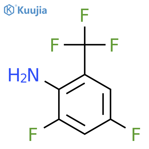 2,4-difluoro-6-(trifluoromethyl)aniline structure