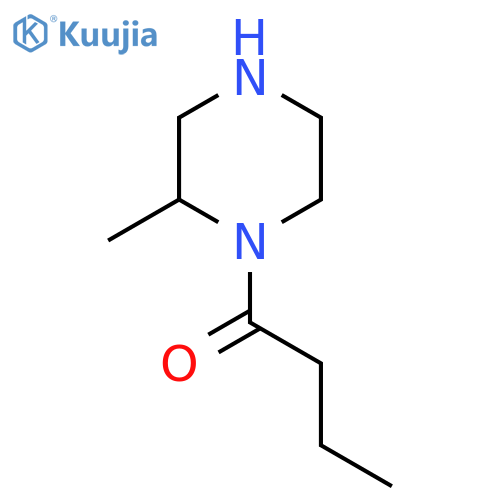 1-(2-Methylpiperazin-1-yl)butan-1-one structure