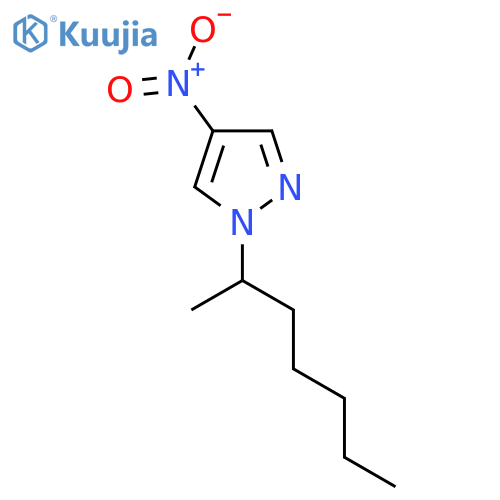 1-(Heptan-2-yl)-4-nitro-1H-pyrazole structure