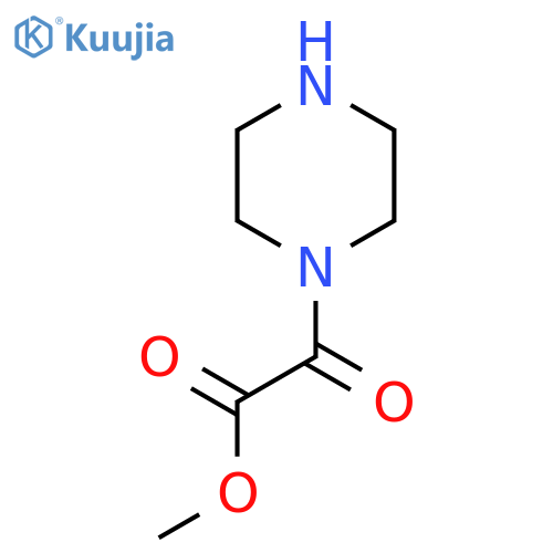 methyl 2-oxo-2-(piperazin-1-yl)acetate structure