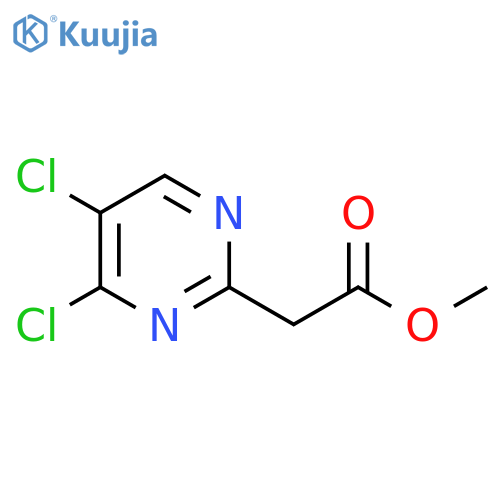 Methyl 4,5-dichloropyrimidine-2-acetate structure
