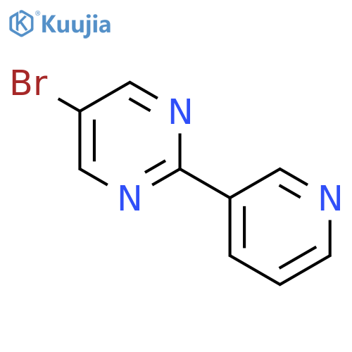 5-Bromo-2-(pyridin-3-YL)pyrimidine structure