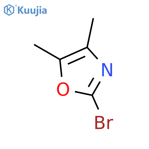 2-bromo-4,5-dimethyl-1,3-oxazole structure