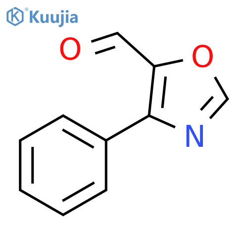4-Phenyloxazole-5-carbaldehyde structure
