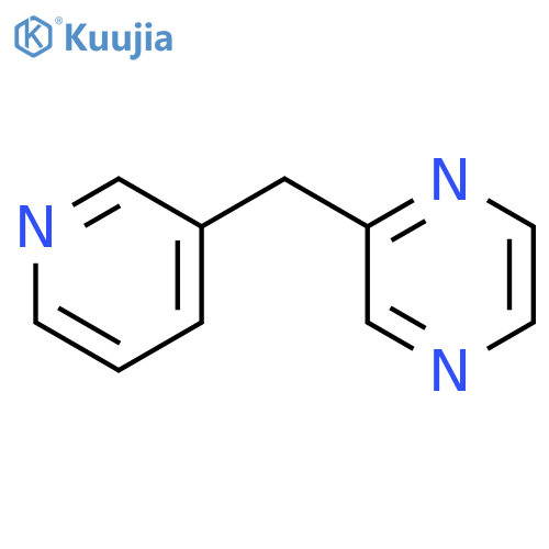 2-(Pyridin-3-ylmethyl)pyrazine structure