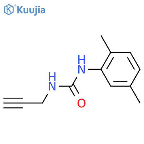 1-(2,5-Dimethylphenyl)-3-(prop-2-yn-1-yl)urea structure