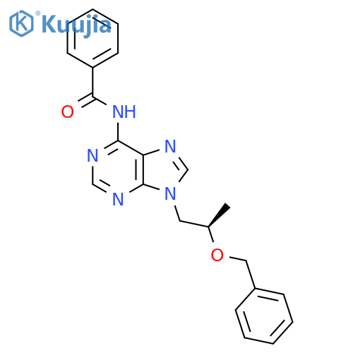 (R)-9-2-Benzyloxypropyl-N6-benzoyl adenine structure