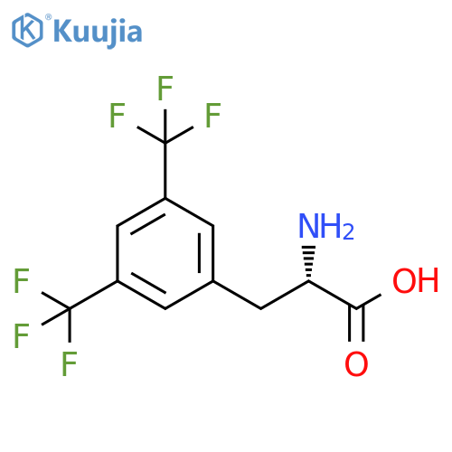 H-L-Phe(3-CF3,5-CF3)-OH structure