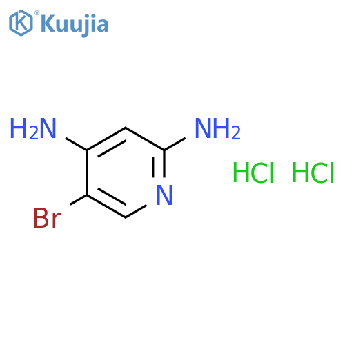 5-Bromopyridine-2,4-diamine dihydrochloride structure