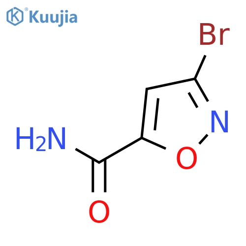 3-bromo-1,2-oxazole-5-carboxamide structure