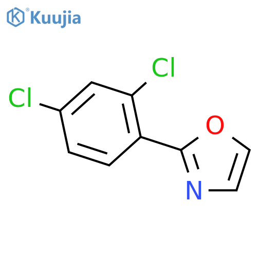 2-(2,4-Dichlorophenyl)oxazole structure