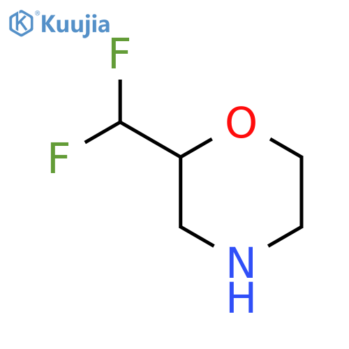 2-(Difluoromethyl)morpholine structure