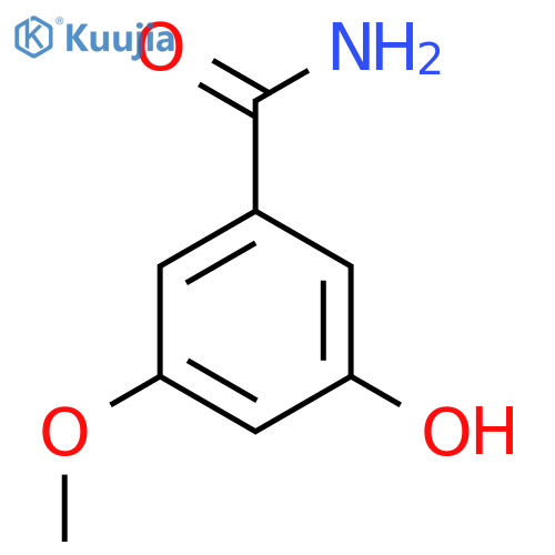 3-Hydroxy-5-methoxybenzamide structure