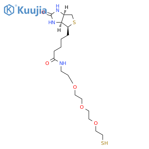 Biotin-PEG3-SH structure
