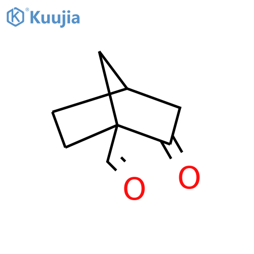 2-oxobicyclo2.2.1heptane-1-carbaldehyde structure