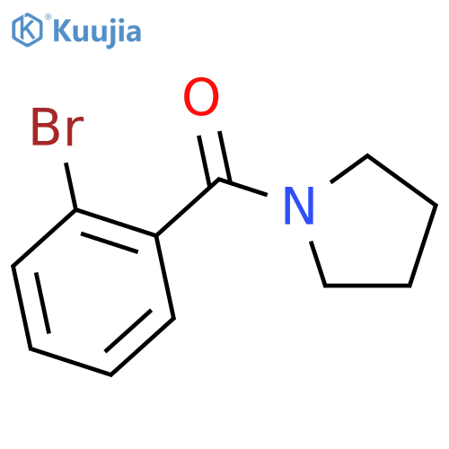 1-(2-Bromobenzoyl)Pyrrolidine structure