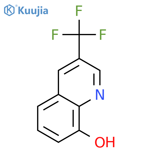8-Quinolinol, 3-(trifluoromethyl)- structure