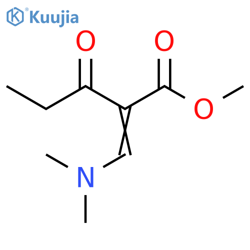 methyl 2-(dimethylamino)methylidene-3-oxopentanoate structure
