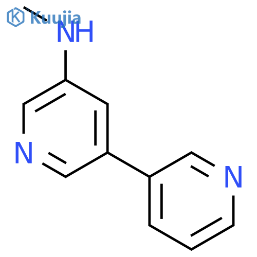 N-Methyl-[3,3'-bipyridin]-5-amine structure