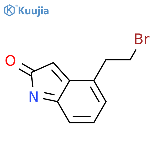 4-(2-bromoethyl)indol-2-one structure