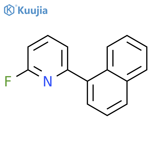 2-Fluoro-6-(naphthalen-1-yl)pyridine structure