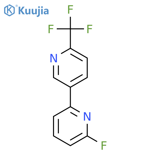 6-Fluoro-6'-(trifluoromethyl)-2,3'-bipyridine structure