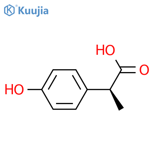 (S)-2-(4-Hydroxyphenyl)propanoic Acid structure