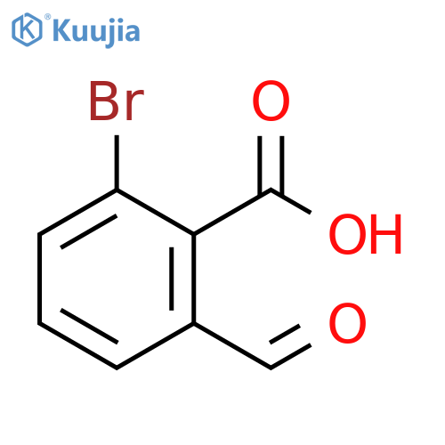 2-bromo-6-formylbenzoic acid structure
