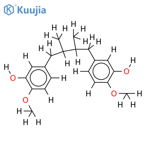meso-dihydroguaiaretic acid structure