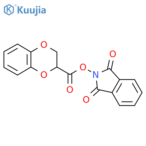 1,3-Dioxoisoindolin-2-yl 2,3-dihydrobenzo[b][1,4]dioxine-2-carboxylate structure