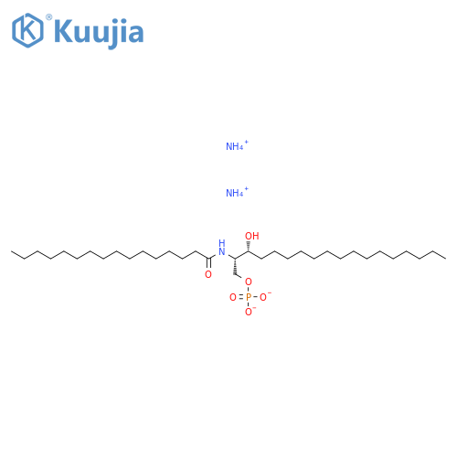 N-palmitoyl-D-erythro-dihydroceramide-1-phosphate (ammonium salt) structure