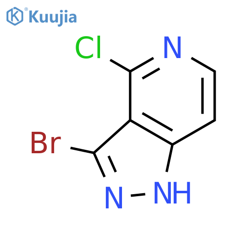 3-Bromo-4-chloro-1H-pyrazolo[4,3-c]pyridine structure