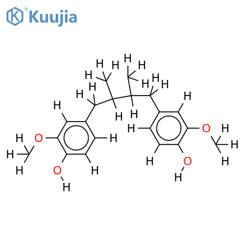 (-)-dihydroguaiaretic acid structure