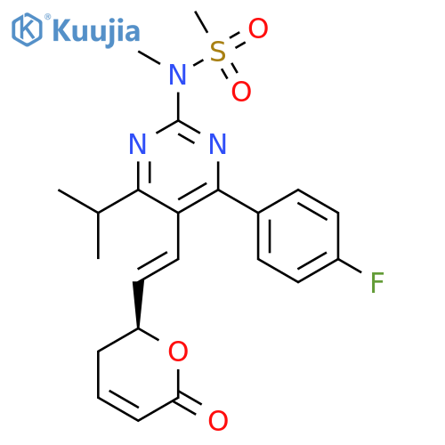 Rosuvastatin Anhydro Lactone structure