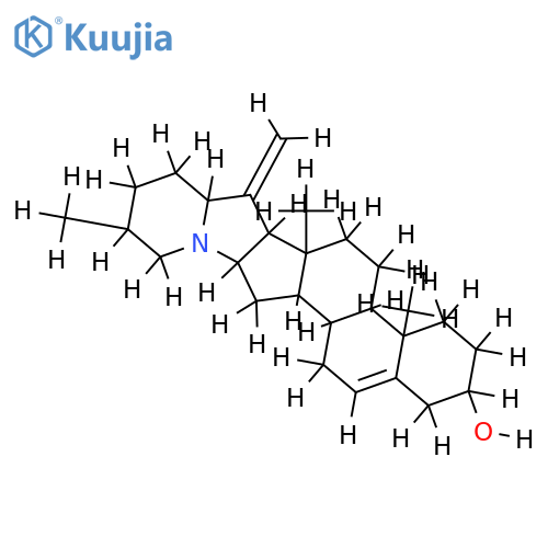 (22S,25S)-solanid-5,20(21)-dien-3beta-ol structure
