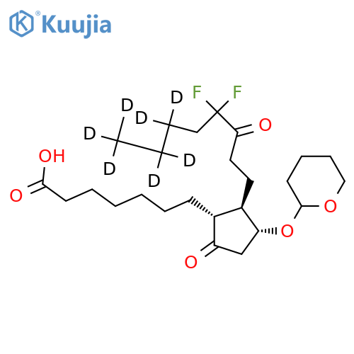 O-Tetrahydropyranyl Lubiprostone-d7 structure