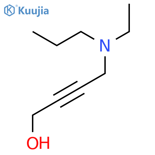 N-Ethyl-N-propyl-4-amino-2-butyn-1-ol structure